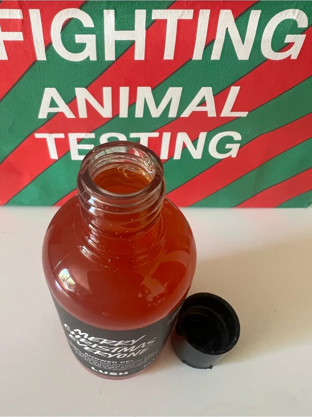 LUSH UK MERRY CHRISTMAS EVERYONE SHOWER GEL 115g (3.3 oz)